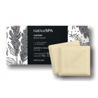 Kit Jabón en Bar Caviar Nativa SPA - 2 unidades de 90g cada una