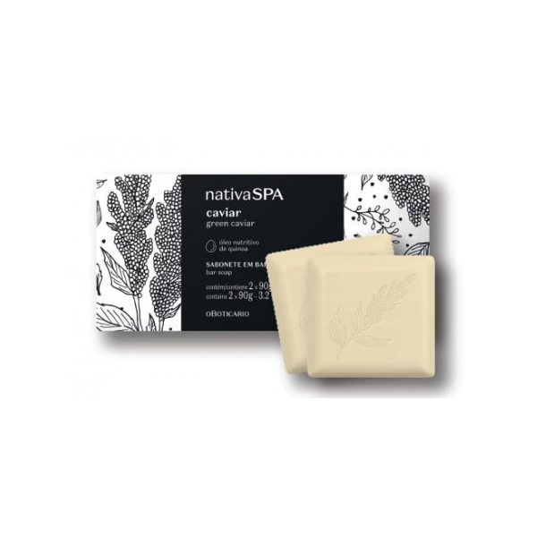Kit Jabón en Bar Caviar Nativa SPA - 2 unidades de 90g cada una