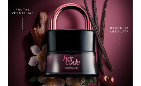 Descubra o novo perfume de O Boticário: Her Code Touch!